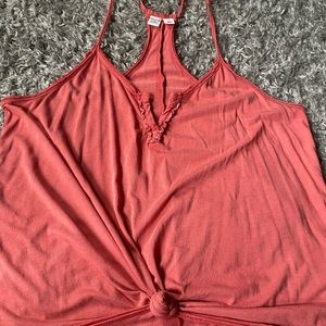 Pink tank top